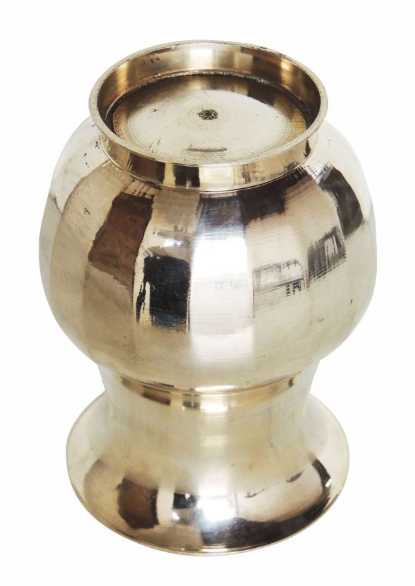 Pure Brass Lota Amkhora No. 8 (ZMAS505 H) - Image 3