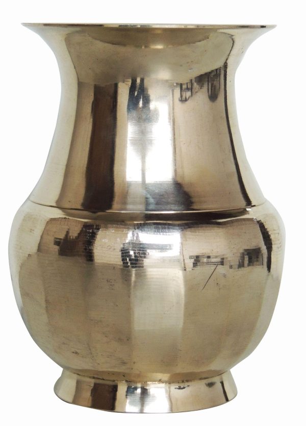 Pure Brass Lota Amkhora No. 8 (ZMAS505 H)